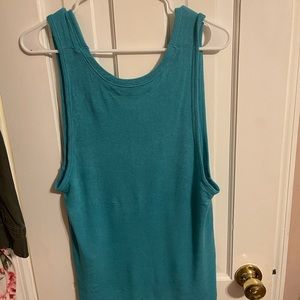 Free people blue tank